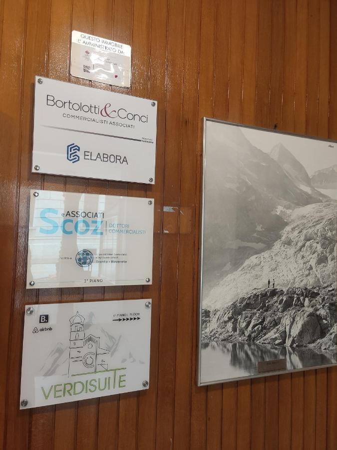 Verdisuite - Trento Centro - Parcheggio Privato Gratuito Bagian luar foto